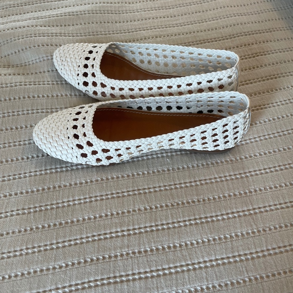 Staud 37.5 woven  ballet flats